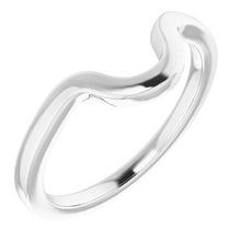 Charger l'image dans la galerie, Sterling Silver Band for 12x6 mm Marquise Ring
