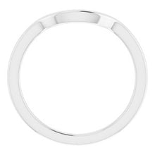 Load image into Gallery viewer, Sterling Silver Band for 8 mm Square Ring
