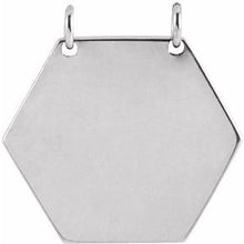 Load image into Gallery viewer, Pendant 14 mm Hexagon Necklace Center
