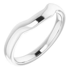 Sterling Silver Band for 5.5 mm Round Ring