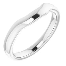 Charger l&#39;image dans la galerie, Sterling Silver Band for 4.4 mm Round Ring
