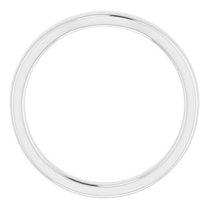 Sterling Silver Band for 4.1 mm Round Ring