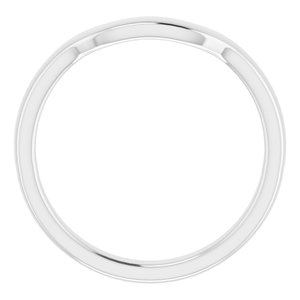 Sterling Silver Band for 7 mm Round Ring