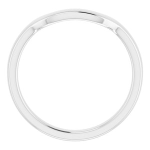 Sterling Silver Band for 11 mm Round Ring