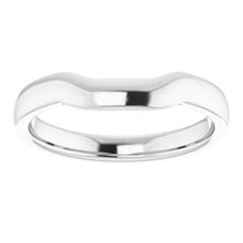 Charger l&#39;image dans la galerie, Sterling Silver Band for 6x4 mm Oval Ring
