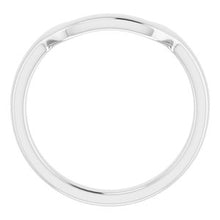Charger l'image dans la galerie, Sterling Silver Band for 14x10 mm Oval Ring
