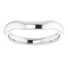 Charger l&#39;image dans la galerie, Sterling Silver Band for 5 mm Cushion Ring
