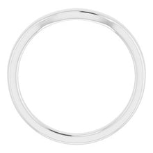 Charger l&#39;image dans la galerie, Sterling Silver Band for 6 mm Cushion Ring
