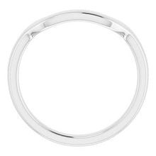 Charger l'image dans la galerie, Sterling Silver Band for 15 mm Cushion Ring
