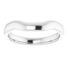 Charger l&#39;image dans la galerie, Sterling Silver Band for 6x4 mm Emerald Ring
