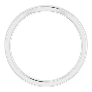 Sterling Silver Band for 5x3 mm Emerald Ring