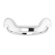 Charger l'image dans la galerie, Sterling Silver Band for 16x12 mm Emerald Ring
