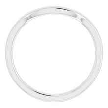 Charger l&#39;image dans la galerie, Sterling Silver Band for 7 mm Square Ring
