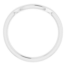 Load image into Gallery viewer, Sterling Silver Band for 12 mm Round Ring
