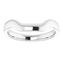 Load image into Gallery viewer, Sterling Silver Band for 12 mm Round Ring
