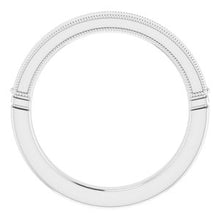 Charger l'image dans la galerie, Sterling Silver Band for 8x6 mm Emerald Ring

