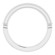 Charger l'image dans la galerie, Sterling Silver Band for 7.4 mm Round Ring
