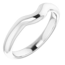 Charger l'image dans la galerie, Sterling Silver Band for 7.4 mm Round Ring
