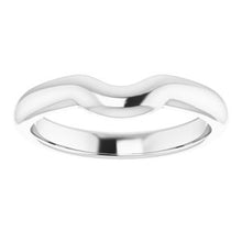 Charger l'image dans la galerie, Sterling Silver Band for 7 mm Round Ring
