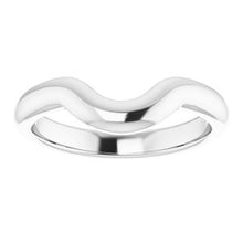Charger l'image dans la galerie, Sterling Silver Band for 10x8 mm Oval Ring
