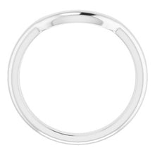 Charger l'image dans la galerie, Sterling Silver Band for 11 mm Cushion Ring
