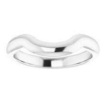 Charger l'image dans la galerie, Sterling Silver Band for 11 mm Cushion Ring

