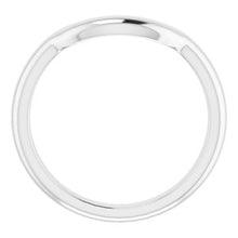 Charger l'image dans la galerie, Sterling Silver Band for 12 mm Cushion Ring
