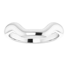 Charger l'image dans la galerie, Sterling Silver Band for 12x10 mm Emerald Ring
