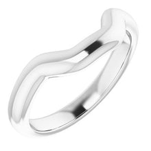 Charger l'image dans la galerie, Sterling Silver Band for 11x9 mm Emerald Ring
