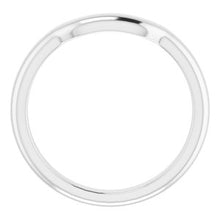 Charger l'image dans la galerie, Sterling Silver Band for 7.5 mm Square Ring
