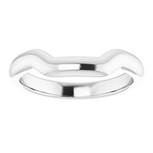 Charger l'image dans la galerie, Sterling Silver Band for 9 mm Square Ring
