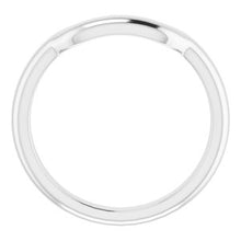 Charger l'image dans la galerie, Sterling Silver Band for 10 mm Square Ring
