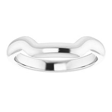 Charger l'image dans la galerie, Sterling Silver Band for 10 mm Square Ring
