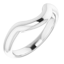 Charger l'image dans la galerie, Sterling Silver Band for 12 mm Round Ring
