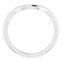 Charger l'image dans la galerie, Sterling Silver Band for 12 mm Round Ring

