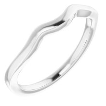 Charger l'image dans la galerie, Sterling Silver Band for 4.4 mm Round Ring
