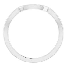 Charger l'image dans la galerie, Sterling Silver Band for 8x6 mm Oval Ring
