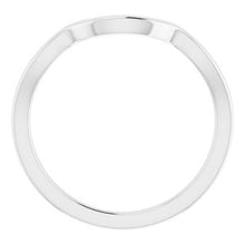 Load image into Gallery viewer, Sterling Silver Band for 7.4 mm Round Ring
