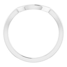 Load image into Gallery viewer, Sterling Silver Band for 9 mm Round Ring
