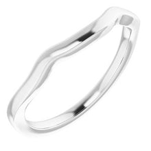 Charger l'image dans la galerie, Sterling Silver Band for 7x5 mm Emerald Ring
