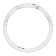 Charger l'image dans la galerie, Sterling Silver Band for 7x5 mm Emerald Ring
