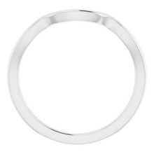 Load image into Gallery viewer, Sterling Silver Band for 7x5 mm Oval Ring
