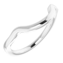Charger l'image dans la galerie, Sterling Silver Band for 12 mm Round Ring

