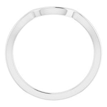 Load image into Gallery viewer, Sterling Silver Band for 6 mm Cushion Ring
