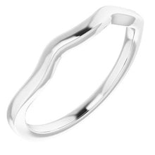 Load image into Gallery viewer, Sterling Silver Band for 5x3 mm Emerald Ring
