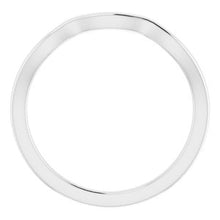 Load image into Gallery viewer, Sterling Silver Band for 5x3 mm Emerald Ring
