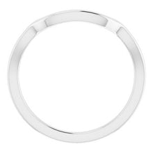 Load image into Gallery viewer, Sterling Silver Band for 10x8 mm Emerald Ring
