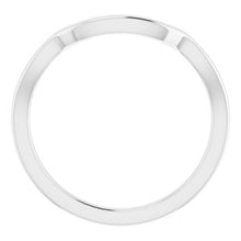 Load image into Gallery viewer, Sterling Silver Band for 9x7 mm Emerald Ring
