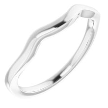 Load image into Gallery viewer, Sterling Silver Band for 6x4 mm Oval Ring
