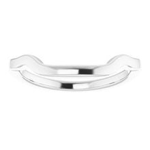 Load image into Gallery viewer, Sterling Silver Band for 11x9 mm Emerald Ring
